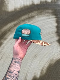 Image 3 of  MINT BRIM MULTI TONE SEATTLE MARINERS CUSTOM FITTED 