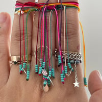 Image 3 of silver bee bracelet