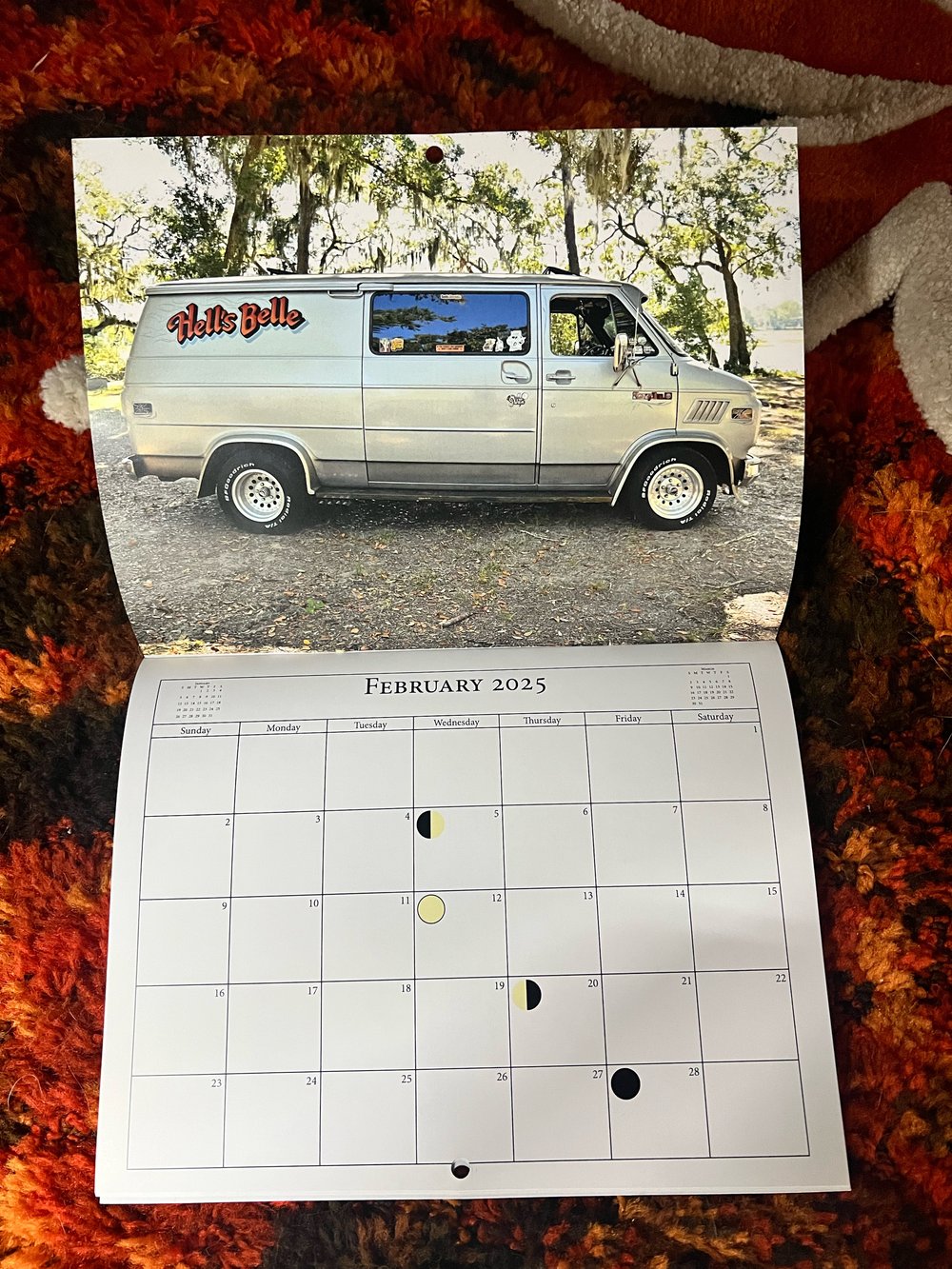 Van Power 2025 calendar  Pre Order 