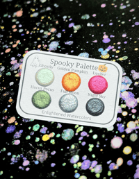 Image 1 of Spooky Palette Dot Card