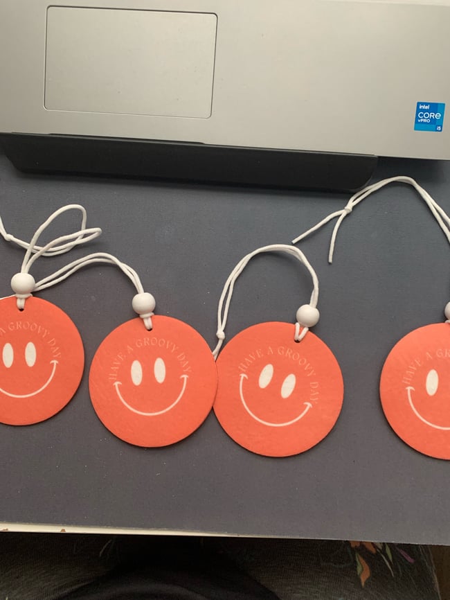 Circle air fresheners 