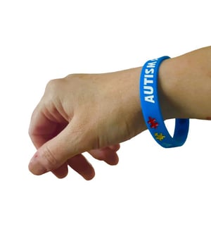 Autism awareness wristband  (2 pack)