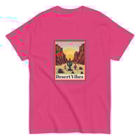 Image 1 of Unisex classic tee, Desert Vibes Cactus Sunset Tee