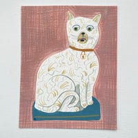 Image 3 of Staffordshire Cat 