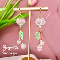 Image 1 of Magnolia Blossom Earrings