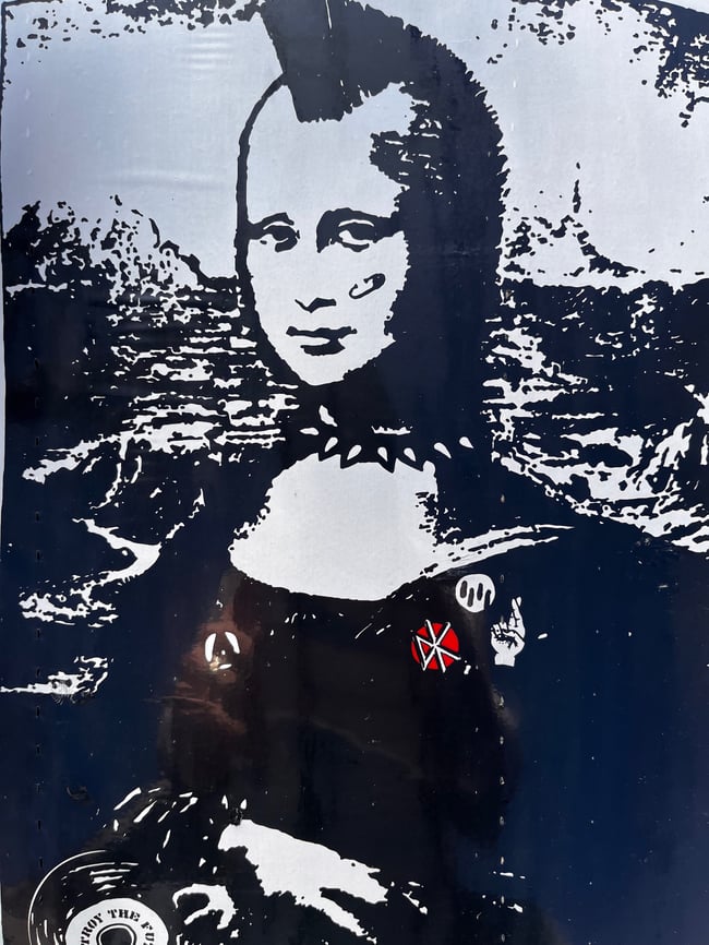 Dead Kennedys fine art skateboard