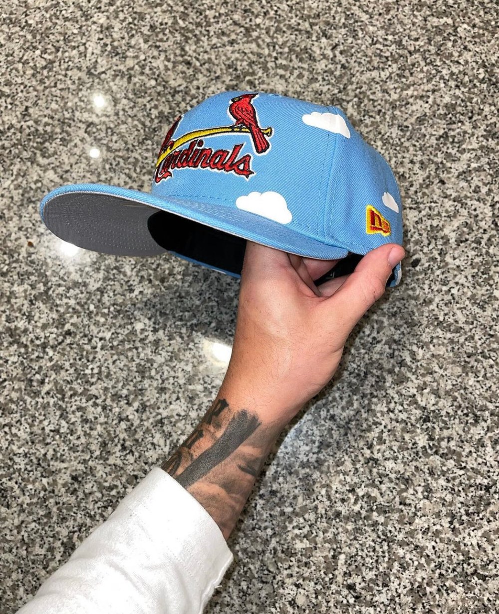 Image of PARTLY CLOUDY ST.LOUIS CARDINALS CUSTOM FITTED