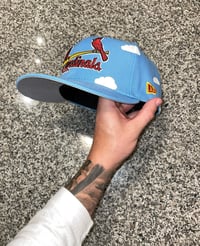 Image 1 of PARTLY CLOUDY ST.LOUIS CARDINALS CUSTOM FITTED