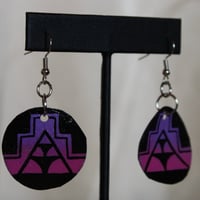 Image 3 of Pink/Purple Geo Rounds