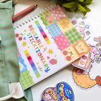 Image 4 of Reusable Sticker Book | Size A5 | LIMITED EDITION