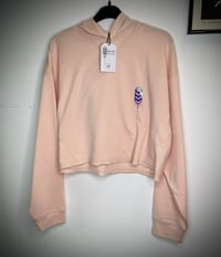 Image 2 of pull  rose grue holographique 