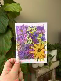 Purple Wildflowers Notecards- Set of 6
