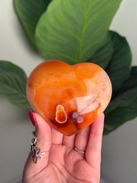 Image 1 of FUNKY CARNELIAN HEART -MADAGASCAR- N