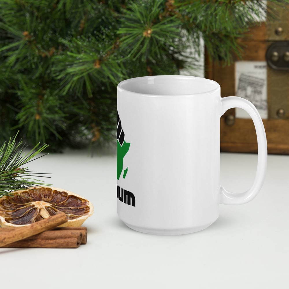 InPDUM classic logo mug- white