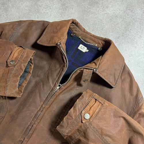 Image of 1994 CP Company Resin Coated Waxed Jacket, Size Large 