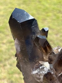 Image 3 of Smoky Quartz Crystal Points Cluster | Brazil #2970