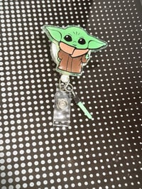 Image 1 of yoda badge reel