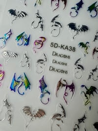 Image 2 of Dragon stickers 