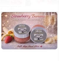 Image 1 of Fabb Strawberry Banana Lip Scrub duo. Arrives w/ free lip gloss!