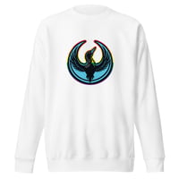 Image 5 of Minnesota Rebel Loon - Rainbow Crewneck Sweatshirt