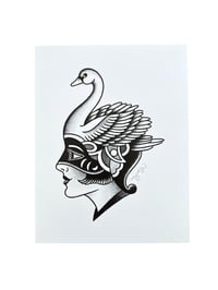 Swan Lady Print