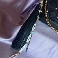 Image 3 of Crossbody w/ Dentalium zipper pull