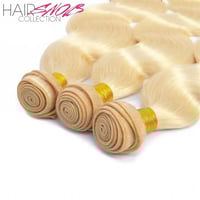 Image 2 of Platinum Blonde #613 Body Wave Hair