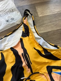 Image 2 of NWT yellow one piece swimsuit 
