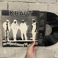 Kraut  – An Adjustment To Society - First Press LP 