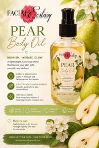 Pear Body Oil 8 oz