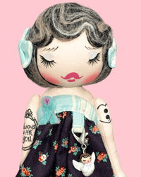 Image 1 of STAY SI AWARENESS SMALL ART DOLL 3