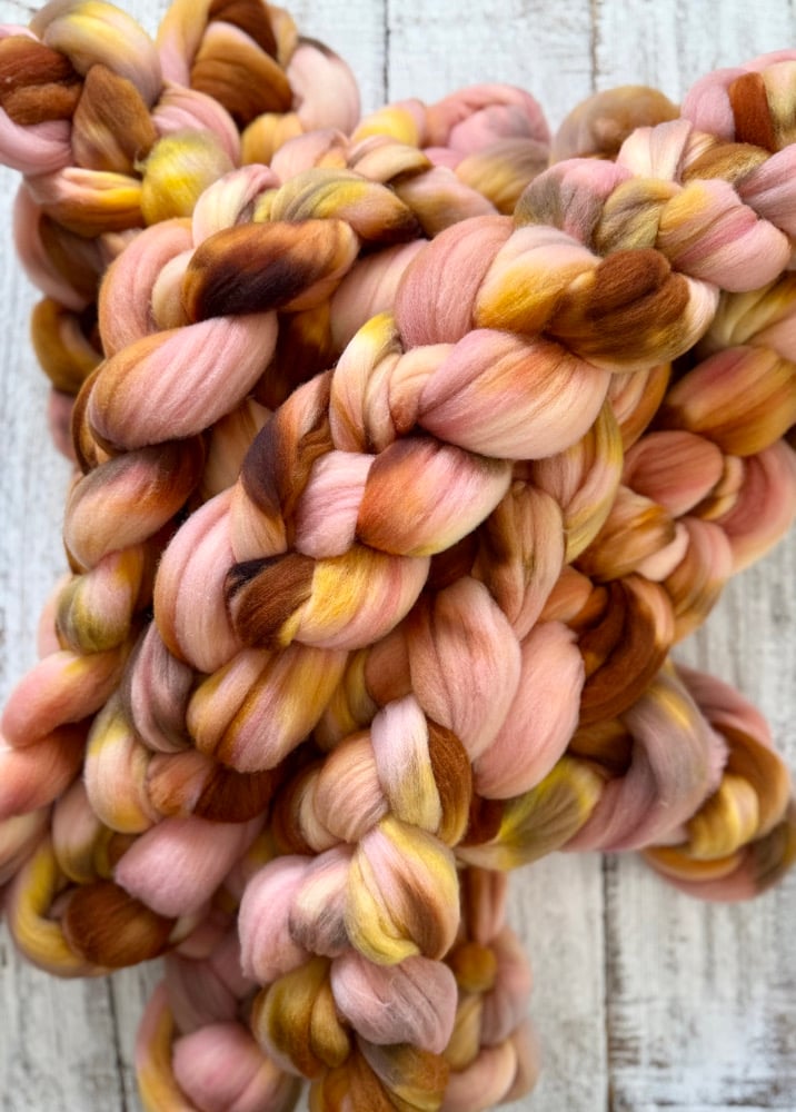 Wild Peach, on The Big Cozy: 100% USA Targhee