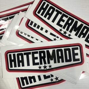 Image of Hatermade Decals Qty (2)