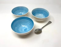 Image 2 of Porcelain Turquoise Bowl