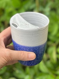 Image 2 of Dolphin decorated Travel Cup