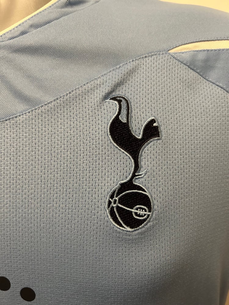 Image of Tottenham Hotspur “BALE 3” 2010/11 Away Shirt + PL patches (S)