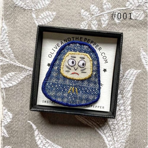 Image of Broche »Daruma »