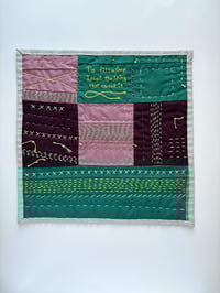 Image 3 of To Fill A Gap - hand sewn quilt 
