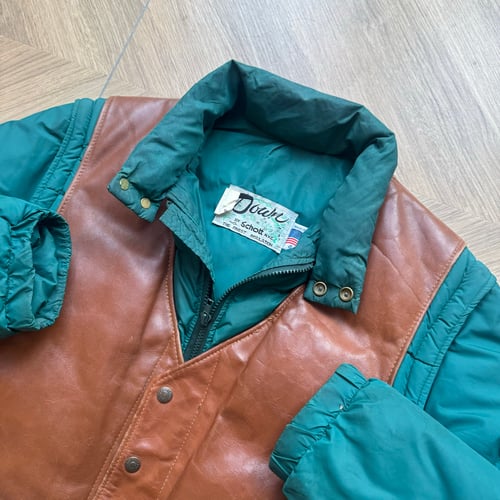 Image of 1980s Schott Down Jacket, Size Large