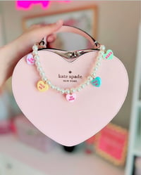 Image 1 of Valentine’s Day Pearls & Sweets Purse Chain 