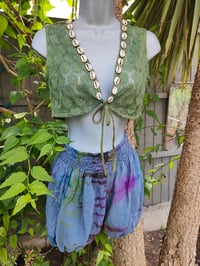 Image 5 of Bloomer shorts- Grey with rainbow flecks 8-14