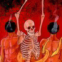 Image 3 of The Abyss Also Looks Into You 8x20” Print