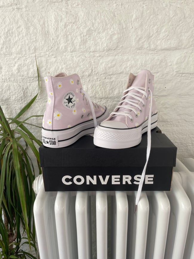 Converse - Lilac Daisie DeacsDesigns