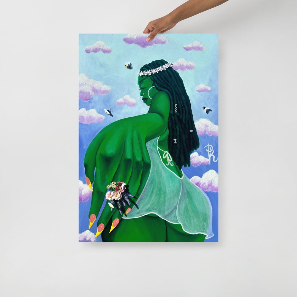 Charity poster print