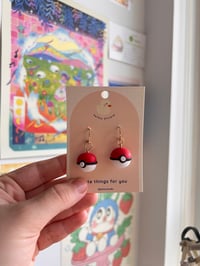Image 3 of Capturing Balls Dangle Earrings