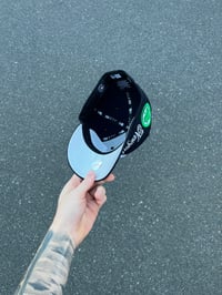 Image 3 of  NAVY YANKEES “ I <3 NEW YORK “  CUSTOM FITTED CAP