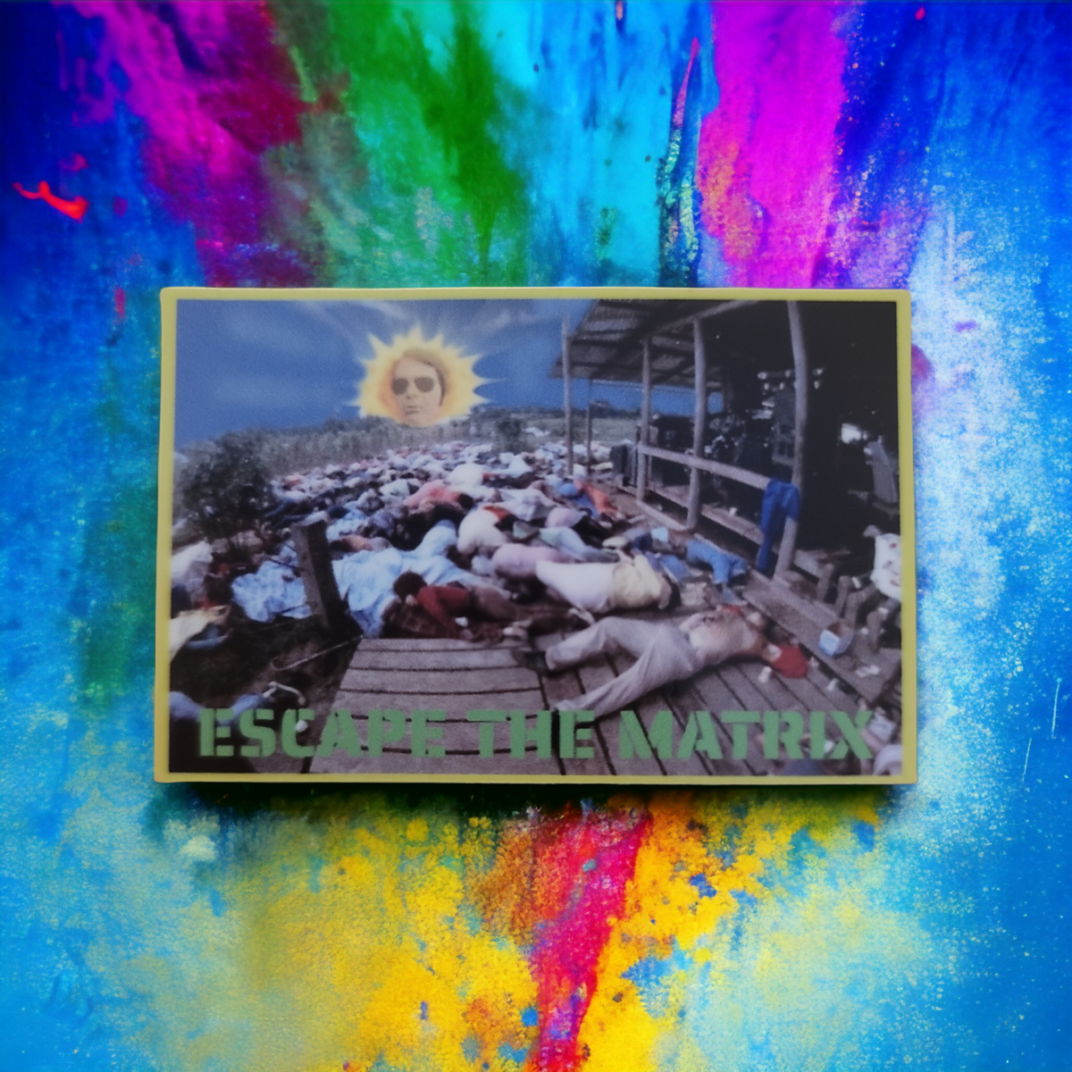 307. ESCAPE THE MATRIX STICKER | Gun Slaps