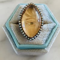 Image 3 of GEORGIAN LOVER'S EYE RING