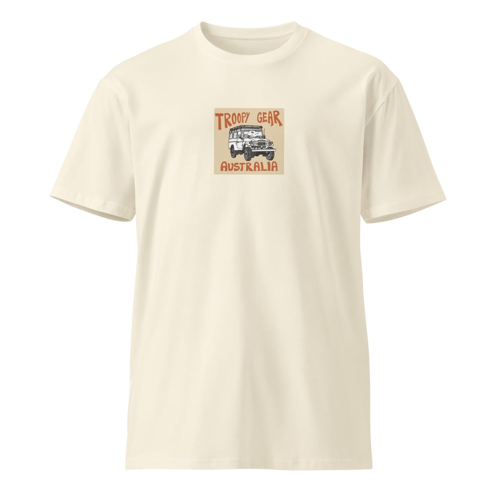 Image of Troopy Gear Australia 40 Series Troopy Unisex Premium T-shirt