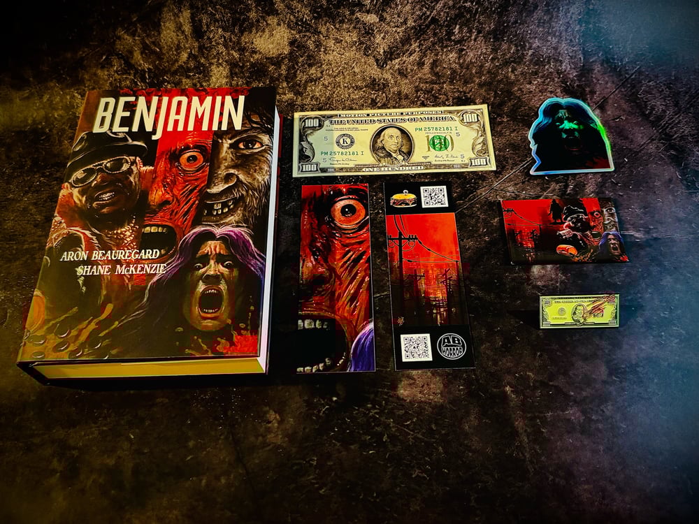 Image of BENJAMIN BIG MONEY BUNDLE DELUXE HARDCOVER - DUAL-SIGNED & NUMBERED - LIMITED TO 500